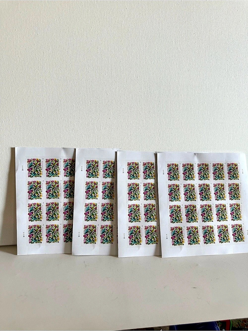 USPS Love Flourishes Stamp Sheet Floral Multicolor